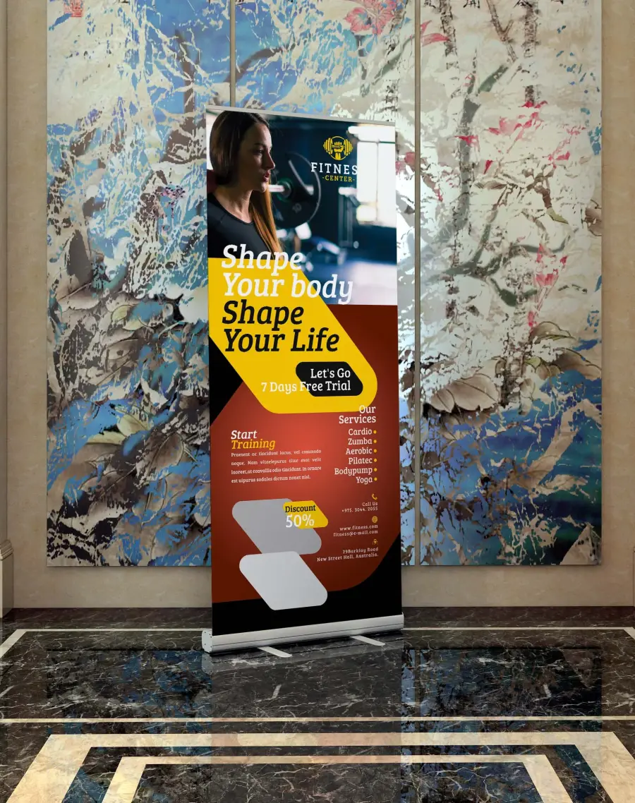 Roll-up banner